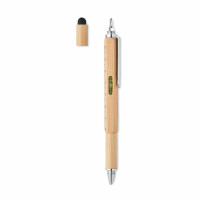 Penna livella in bamboo Legno