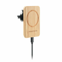 Caricatore wireless magnetico Legno