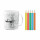 Tazza da colorare 280 ml Bianco