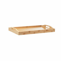 Klappbares Tablett aus Bambus Holz