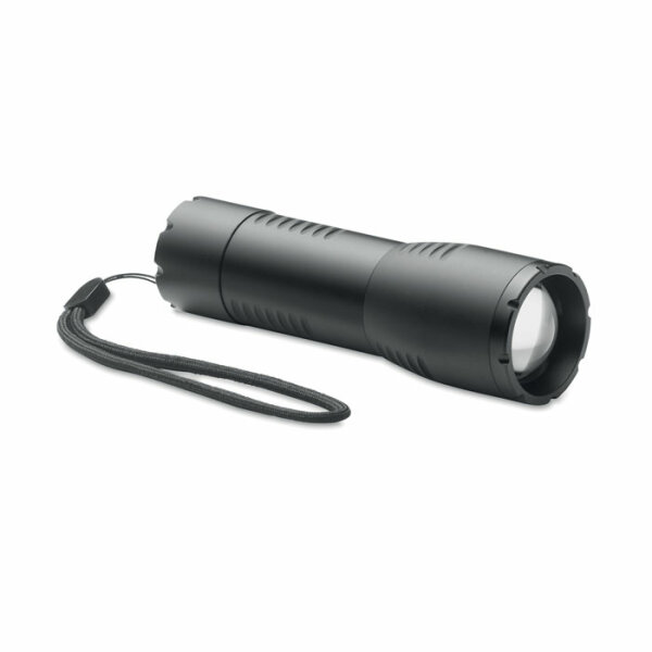 Piccola torcia a LED in allumin Nero