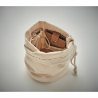 Borsa in cotone biologico Beige