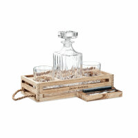 Whiskey-Set Holz