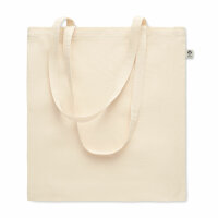 Shopper in cotone biologico Beige