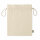 Borsa regalo media in cotone Beige