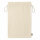 Borsa regalo grande in cotone Beige