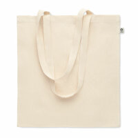 Shopper in cotone biologico Beige