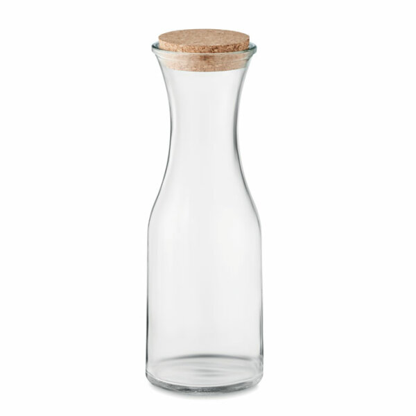 Karaffe aus recyceltem Glas 1L Transparent