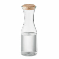 Karaffe aus recyceltem Glas 1L Transparent