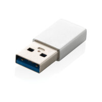 USB-A zu Type-C Adapter silber
