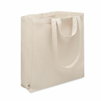 Shopper in cotone riciclato Beige