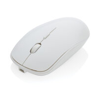 Mouse wireless animicrobico bianco