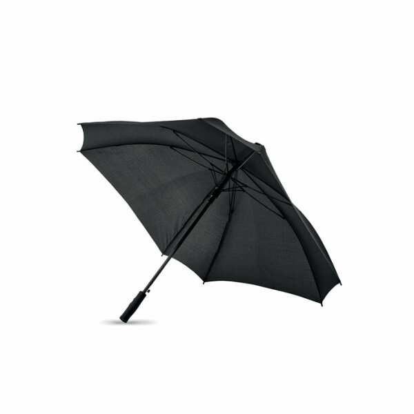 27"" Regenschirm, quadratisch Schwarz