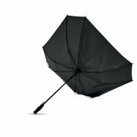 27"" Regenschirm, quadratisch Schwarz