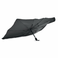 Ombrello parasole per auto Nero