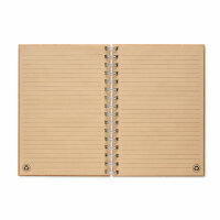 Notebook A5 in bamboo rilegato Legno