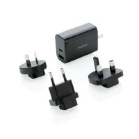 Philips Ultra Fast PD Travel-Charger schwarz