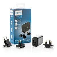 Philips Ultra Fast PD Travel-Charger schwarz