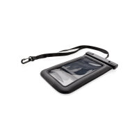 IPX8 wasserdichte, schwimmende Telefontasche schwarz