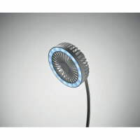 Ventilatore da tavolo con luce Bianco