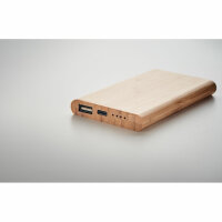 Power bank in bamboo da 4000mAh Legno