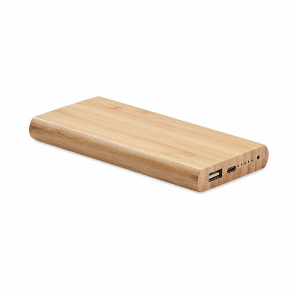 Power bank in bamboo da 6000mAh Legno