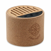 Speaker wireless in sughero Beige