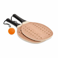 Set da beach tennis Legno