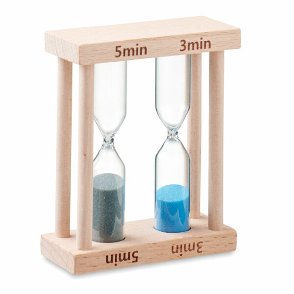 Sanduhr 2in1 Holz