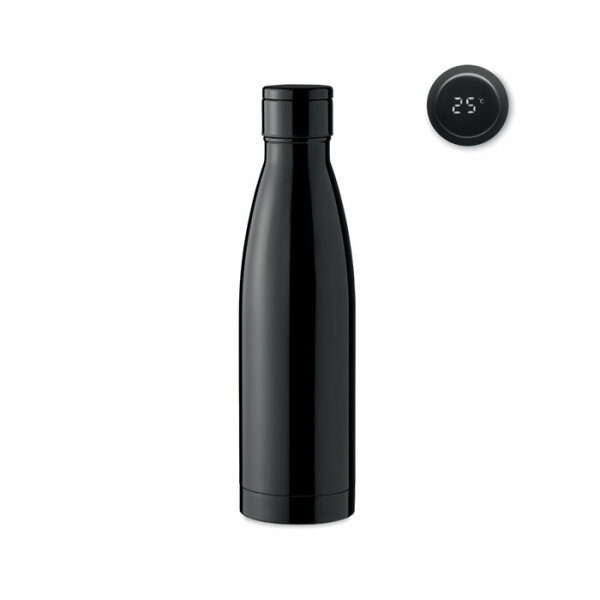 Bottiglia termometrica. 500 ml Nero