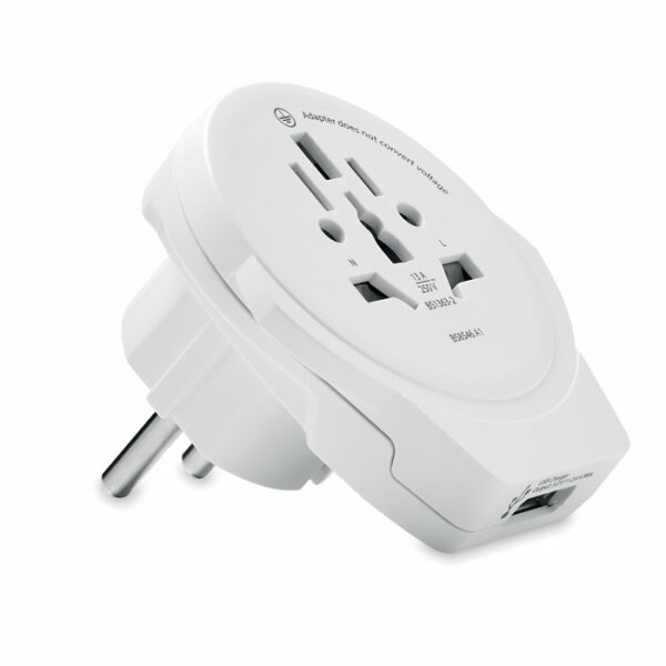 Skross World to Europe USB 12W Weiß