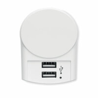 Caricatore Skross Euro USB(2xA) Bianco