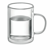 Kaffeebecher Glas 225 ml Transparent