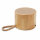 Speaker wireless rotondo Legno