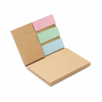 Recyceltes Notizzettel-Set Beige