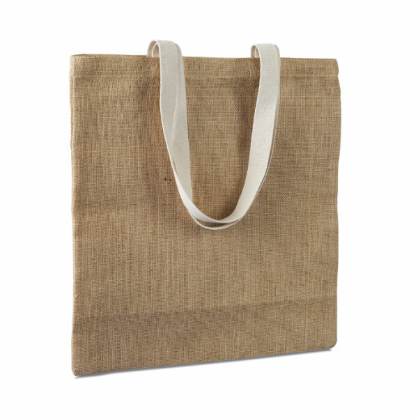 Shopper in juta Beige