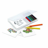 Set 8 colori e 20 disegni Multicolore