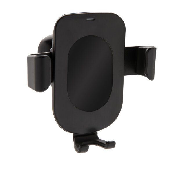 Porta telefono wireless 5W Gravity nero