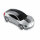 Mouse wireless automobile Argento Opaco