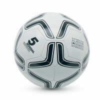Fußball aus PVC 21.5cm Weiß/schwarz