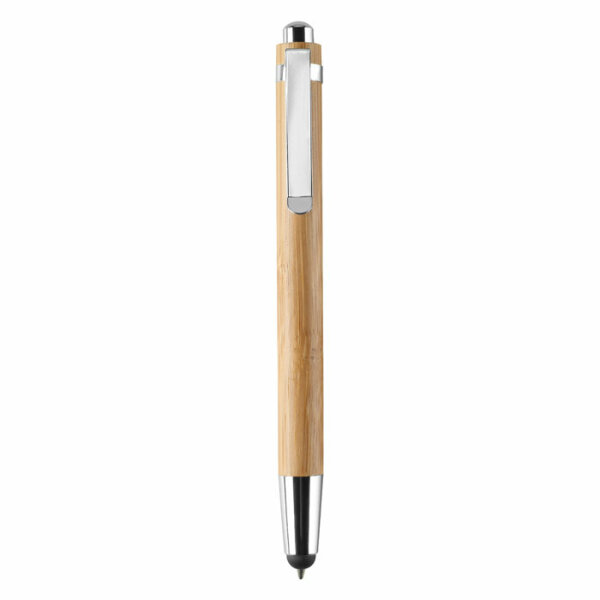 Penna a sfera in ABS e bamboo Legno