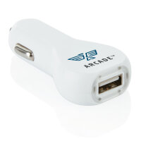 USB Auto Ladegerät weiß