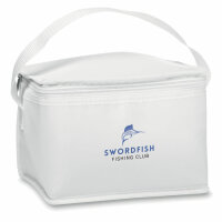 Borsa frigo per 6 lattine Bianco