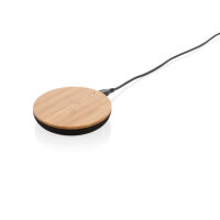 Bamboo X 5W Wireless Charger braun