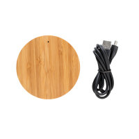 Bamboo X 5W Wireless Charger braun