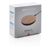 Bamboo X 5W Wireless Charger braun
