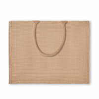 Jute Shopping Tasche Beige