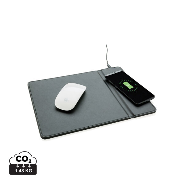 Mousepad mit Wireless-5W-Charging Funktion schwarz
