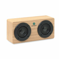 Speaker wireless 2x3W 400 mAh Legno