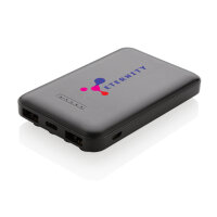 Powerbank tascabile wireless da 5.000 mAh nero